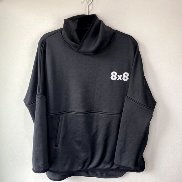The North Face Canyon Flats Sweatshirt Poncho Black M - Picture 1 of 10